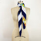 Vintage Salvatore Ferragamo Tropical Fish and Butterfly Large Silk Twill Scarf 90 cm