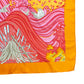 Hermès Isabelle Barthel Design 2005 “Contre-Courant” Koi Fish 100% Silk Scarf Orange 90 cm