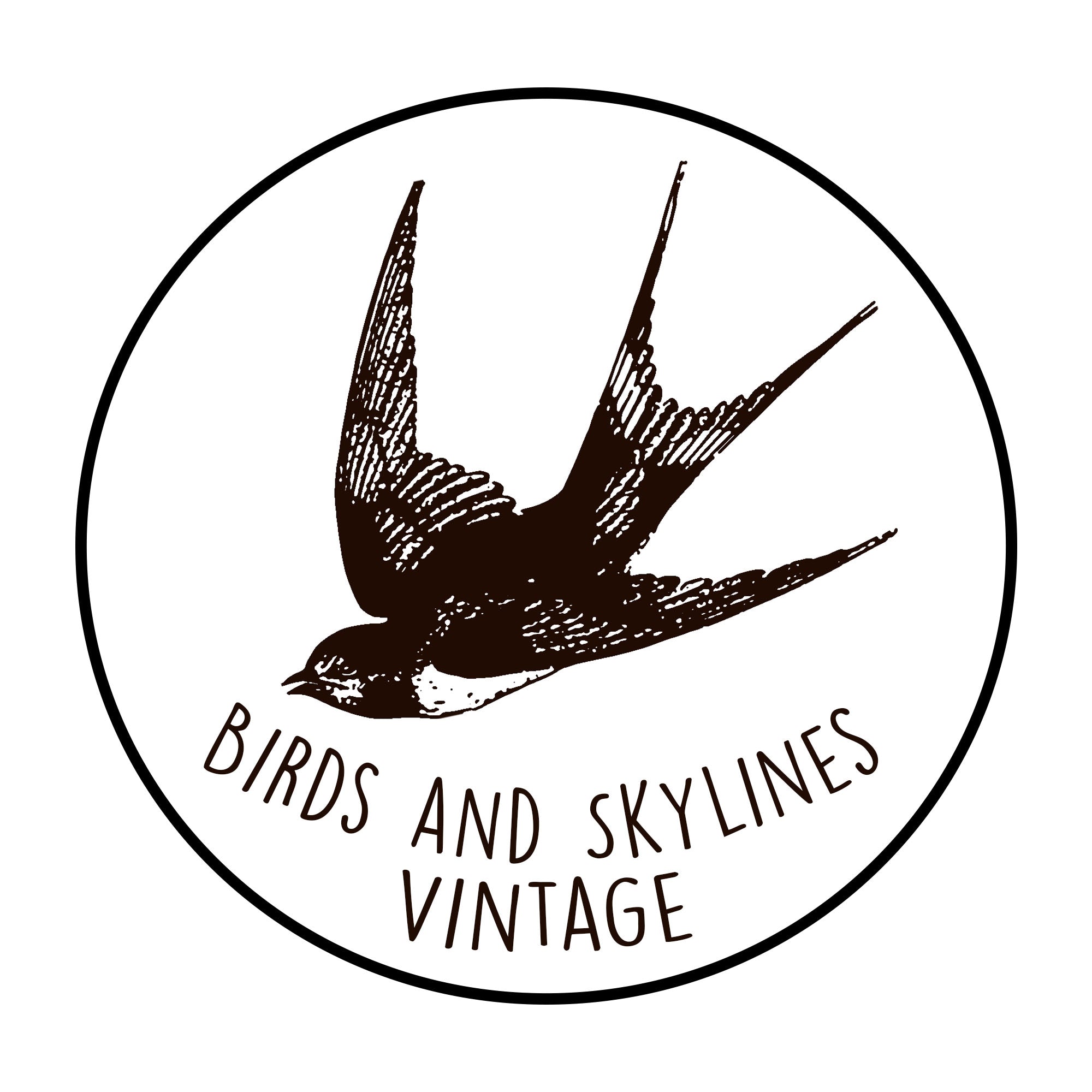 Birds and Skylines Vintage