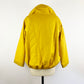 1960s Bonnie Cashin Sills Mustard Yellow Canvas Quilted Leather Bomber Jacket Turn Lock Minimalist Designer Mod Rare / Small Medium Large