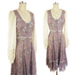 1970s Gunne Sax Dusty Purple Floral Long Sleeve Midi Dress Prairie Dress Boho Cottagecore Romantic Dress / Small 6