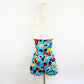 1980s A'Milano Sunglasses Novelty Print Sleeveless Romper Summer Fun Vintage Cute / Medium