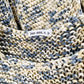 1970s Joan Vass NY Cotton Ribbon Knit Flap Sleeveless Art Sweater Car Wash Panels Bifurcated Peplum Unique Designer / One Size Fits Most