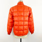1960s Bauer Down Orange Quilted Down Puffer Insulated Jacket Vintage Made in USA Winter Coat Eddie Bauer Rising Sun / Size Medium